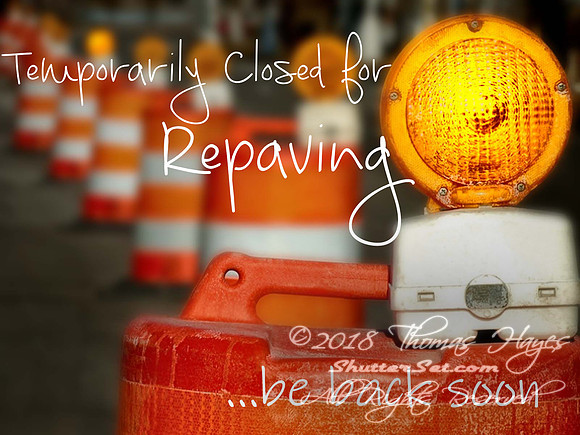 Temp Closed Repaving