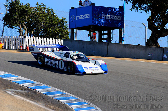 Monterey Motorsports Reunion at Laguna Seca 2010
